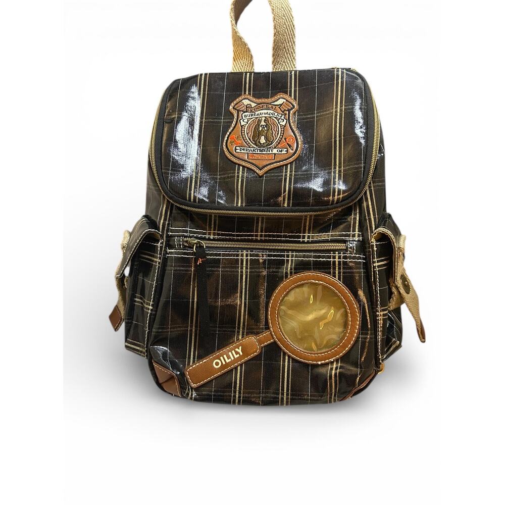 Rare  Y2K Vintage Oilily "Detective" Backpack
